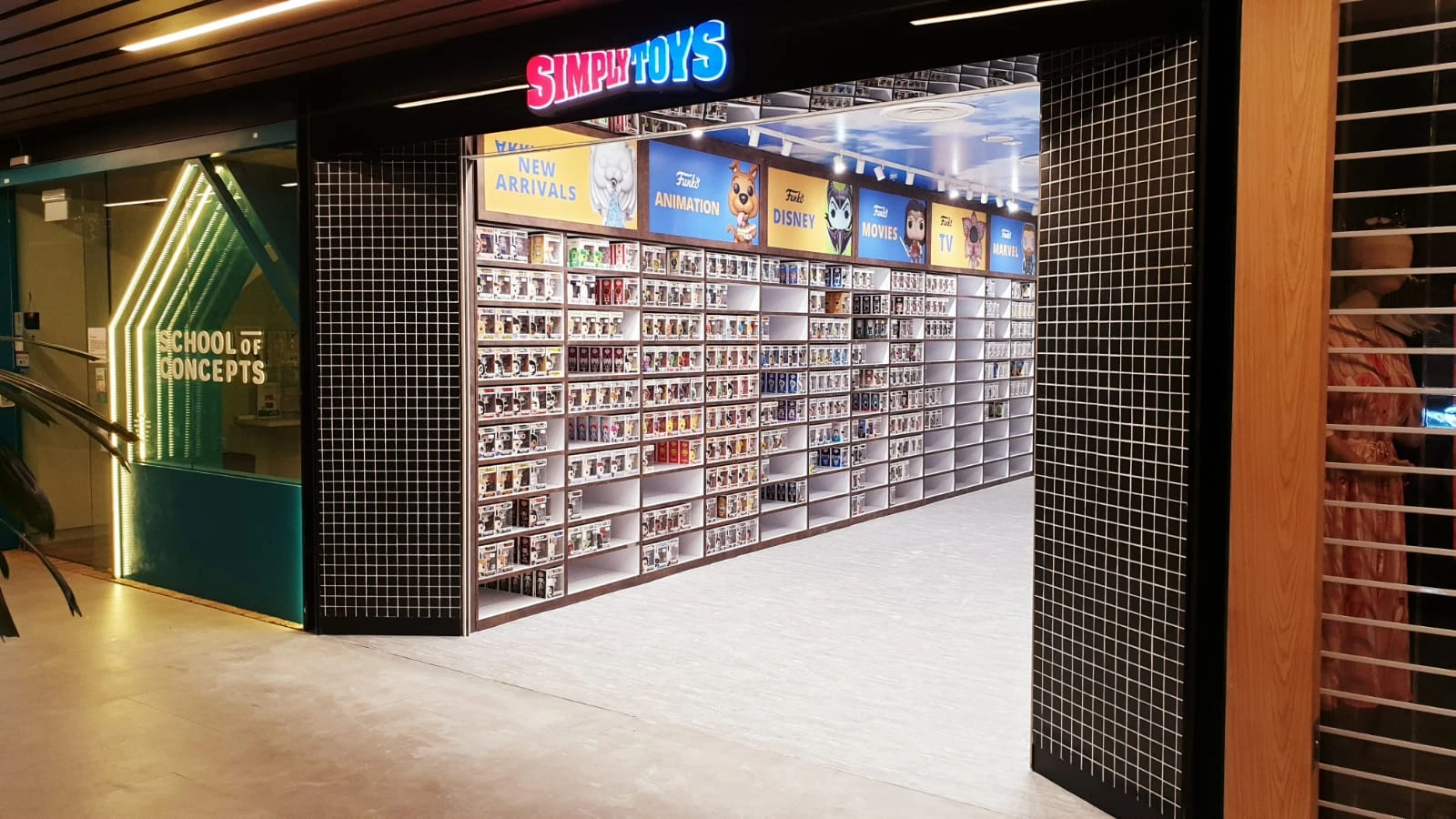 Simplytoy Singpost Shop Renovation - Commercial renovation project by ID Work Studio Singapore