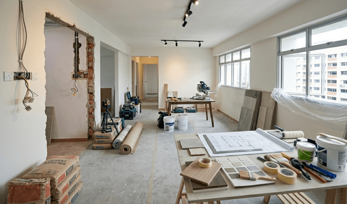 Residential interior design in Singapore by ID Work Studio