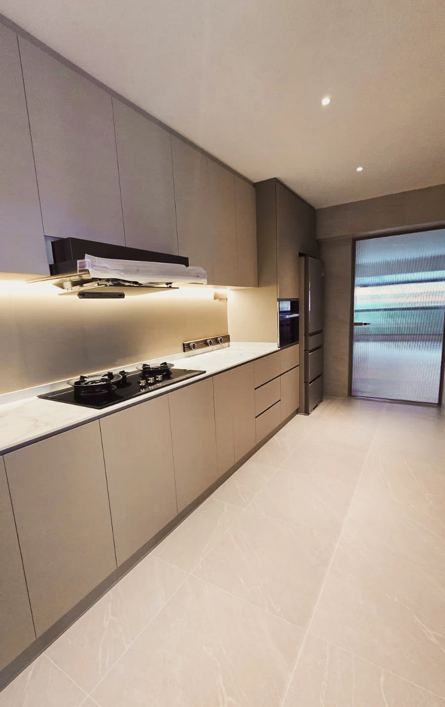 Contemporary Hdb Kitchen Renovation Singapore - Residential renovation project by ID Work Studio Singapore